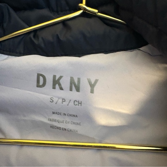 DKNY Women's Dark blue Puffer Coat, size S, great condition. - Picture 2 of 12